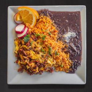 HUEVOS CON CHORIZO (Eggs w/ Mexican Sausage)