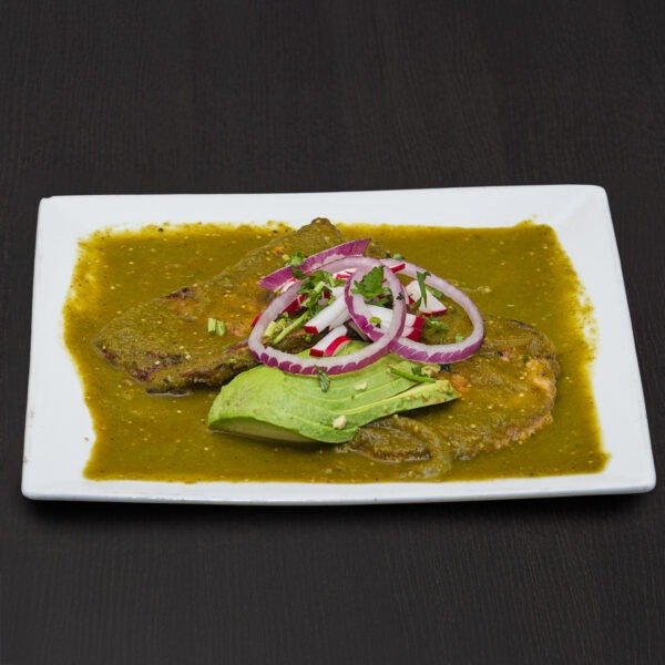CHULETAS DE CERDO EN SALSA VERDE