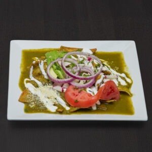 CHILAQUILES CON CAMARON (Shrimp Chilaquiles)