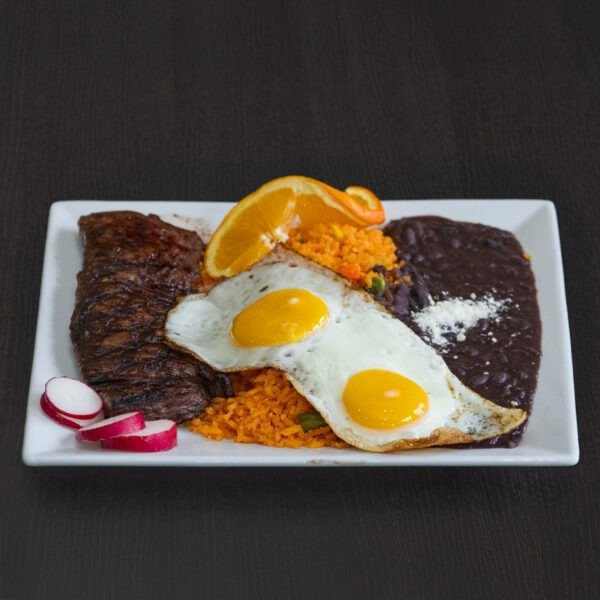 ENTRAÑA Y HUEVOS (Skirt Steak and Eggs)