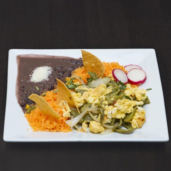 HUEVOS CON NOPALES (Eggs with Cactus)