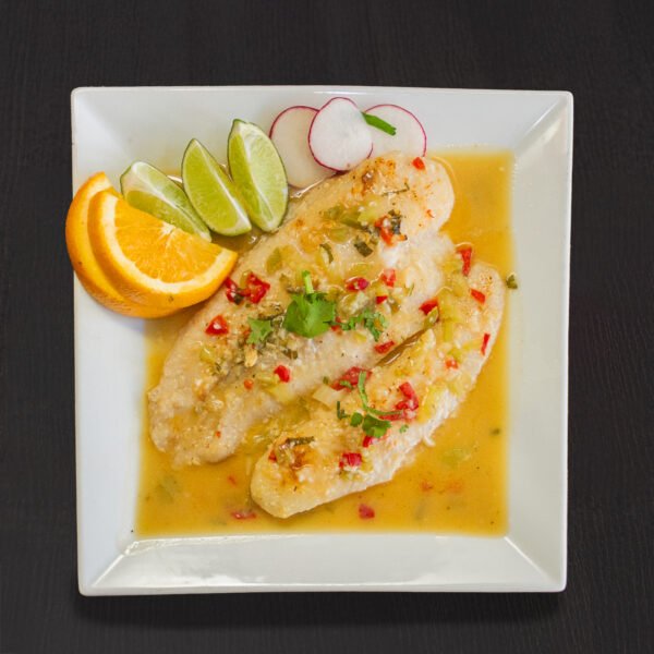 SALMÓN AL MOJO DE AJO